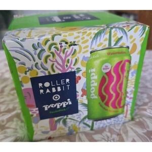 Roller Rabbit Poppi Prebiotic Soda Watermelon 12 Fl Oz, (Pack of 4 cans )